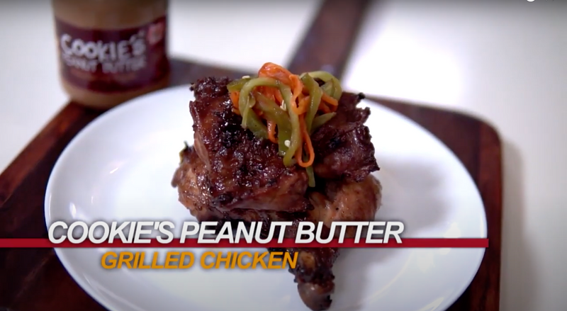 Cookie’s Peanut Butter Grilled Chicken